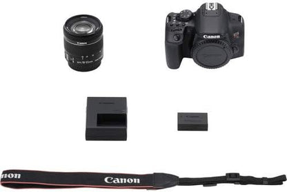 Canon EOS T8i Rebel DSLR 18-55mm Lens Bundle