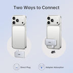 SSK 512GB Portable USB-C SSD with Direct-Plug Design