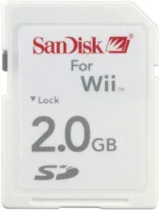 SanDisk SDSDG-002G-B46 2GB SD Gaming Card - Wii