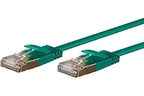 Monoprice 127436 SlimRun Cat6A STP Ethernet Patch Cable 1ft Green