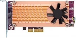 QNAP QM2-2S-220A Dual M.2 SATA SSD Expansion Card — main product image