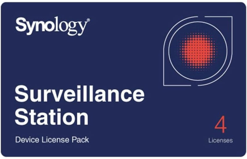 Synology license PK (4) IP Camera License Pack — main product image