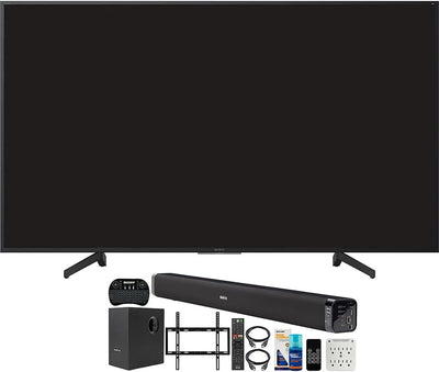 Sony XBR-75X800G 75-Inch 4K UHD Smart TV Bundle