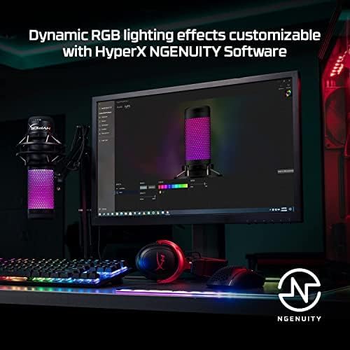 HyperX QuadCast S RGB USB Condenser Microphone Gaming