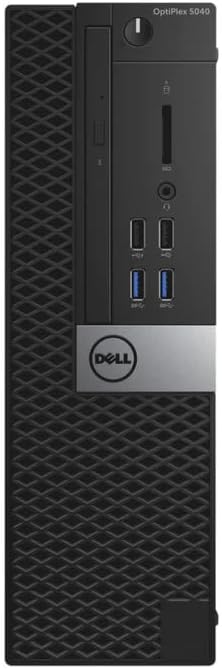 Dell 5040 SFF i5 Desktop PC Bundle with 24" Monitor (Renewed)