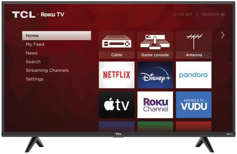 TCL 43S431 43" 4K UHD HDR LED Smart TV Renewed