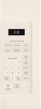 GE E93GEJVM3160DFCC Bisque Over-the-Range Microwave Oven Bundle