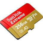 SanDisk Extreme 256GB microSD UHS-I Memory Card