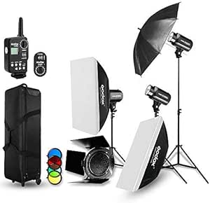 Godox E300 900W Strobe Studio Flash Kit