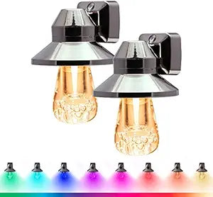 GE 58615 Color-Changing LED Vintage Night Light 2-Pack