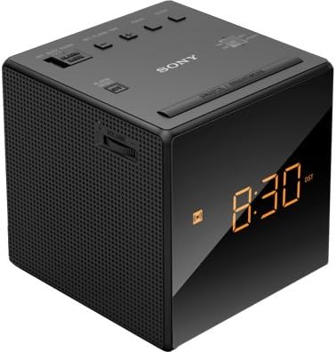 Sony ICF-C1B Black AM/FM Alarm Clock Radio