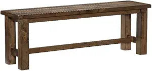 Lexicon Transitional Solid Wood Dining Room Bench