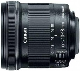 Canon 9519B002-cr EF-S 10-18mm STM Lens (Renewed)
