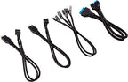 Corsair CC-8900244 Black Braided Front Panel Extension