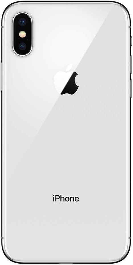 Apple iPhone X 64GB Silver Simple Mobile