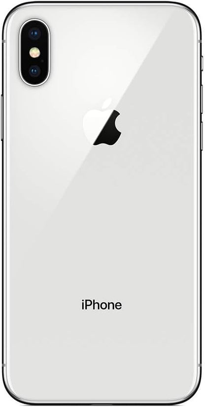 Apple iPhone X 64GB Silver Simple Mobile