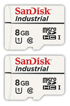 SanDisk SDSDQAF3-008G-I 8GB Industrial MicroSD 2-Pack
