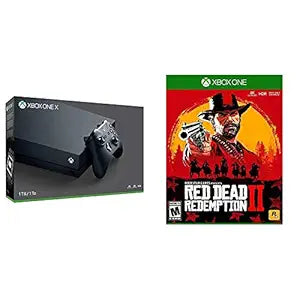 Microsoft Xbox One X 1TB Console - Red Dead Redemption 2 Bundle