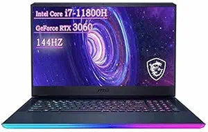 MSI GE76 Raider i7 Gaming Laptop, RTX 3060, 16GB RAM, 1TB SSD