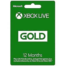 Microsoft XBX3LIV Xbox Live 12 Month Gold Membership