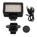 GOWENIC RGB Underwater Video Light with Adjustable Color Temperature
