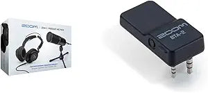 Zoom ZDM 1 Podcast Mic Pack Bluetooth Adapter