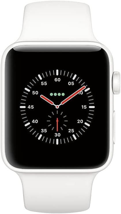 Apple Watch Series 3 - 38mm GPS + Cellular, Ceramic (Renewed)