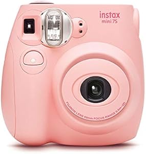 Fujifilm mini7s Instax Instant Camera Light Pink Renewed