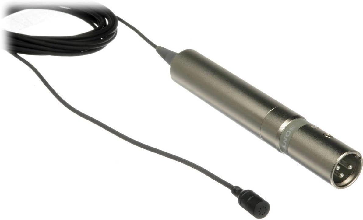 Sony ECM44B Omni-Directional Lavalier Microphone with XLR