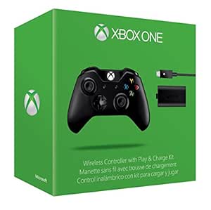 Microsoft W2V-00006 Xbox One Wireless Controller + Play & Charge Kit
