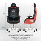 Thermaltake GGC-ARG-BRLFDL-01 ARGENT E700 Real Leather Gaming Chair