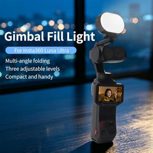 FlySimple Insta360 Luna Ultra Fill Light with Mount