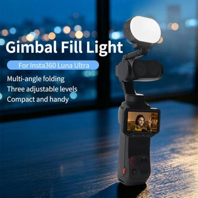 FlySimple Insta360 Luna Ultra Fill Light with Mount