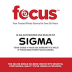 Sigma 16mm f/1.4 DC DN Contemporary Canon EF-M Lens Bundle