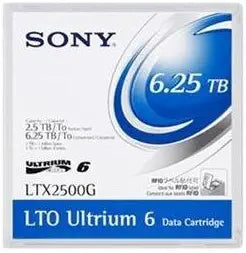 Sony LTX2500G LTO Ultrium 6 Data Cartridge - 2.5TB/6.25TB — main product image