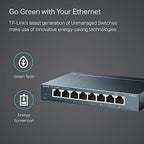 TP-Link TL-SG108 8-Port Gigabit Ethernet Switch Renewed