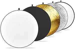 Neewer 10000675 22" Collapsible Photography Lighting Reflector