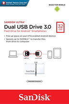 SanDisk SDDD2-032G-GAM46W 32GB Ultra Dual USB 3.0 Drive