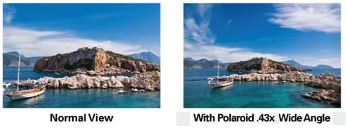 Polaroid PL4358W .43X HD Wide Angle Lens 58mm