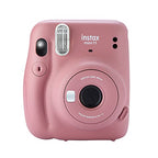 Fujifilm Mini 11 Instant Camera Bundle - Blush Pink