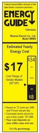 Hisense 50H6D 50-Inch 4K Smart TV (Refurbished)