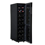 Haier HVTEC16DABS 16-Bottle Dual Zone Wine Cellar
