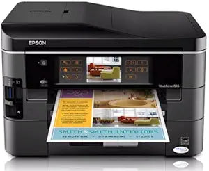 Epson C11CB92201 WorkForce 845 Wireless All-in-One Printer