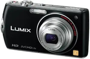 Panasonic DMC-FX70-K Lumix: Digital Camera, Black, Compact — main product image