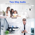 Chpuss 2K Dual-Band WiFi Light Bulb Security Camera