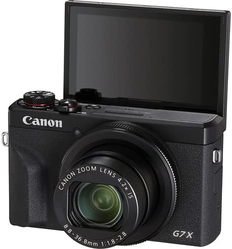 Canon 3637C001 PowerShot G7 X Mark III Digital Camera Bundle Renewed