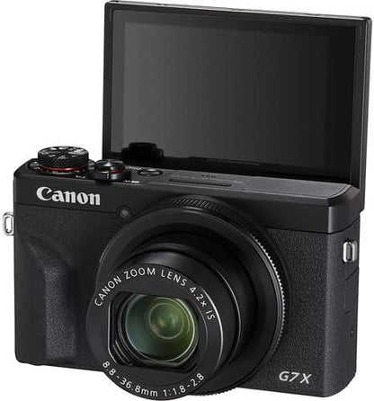 Canon 3637C001 PowerShot G7 X Mark III Digital Camera Bundle Renewed