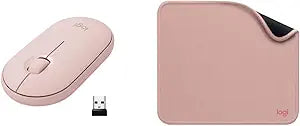 Logitech Pebble M350 Wireless Mouse & Studio Pad
