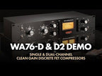 Warm Audio WA76-D2 Dual FET Compressor Limiter