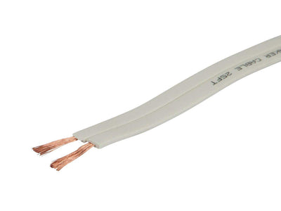 Monoprice 111936 Pure Copper Flat Speaker Wire - 16AWG, 100ft, CL2